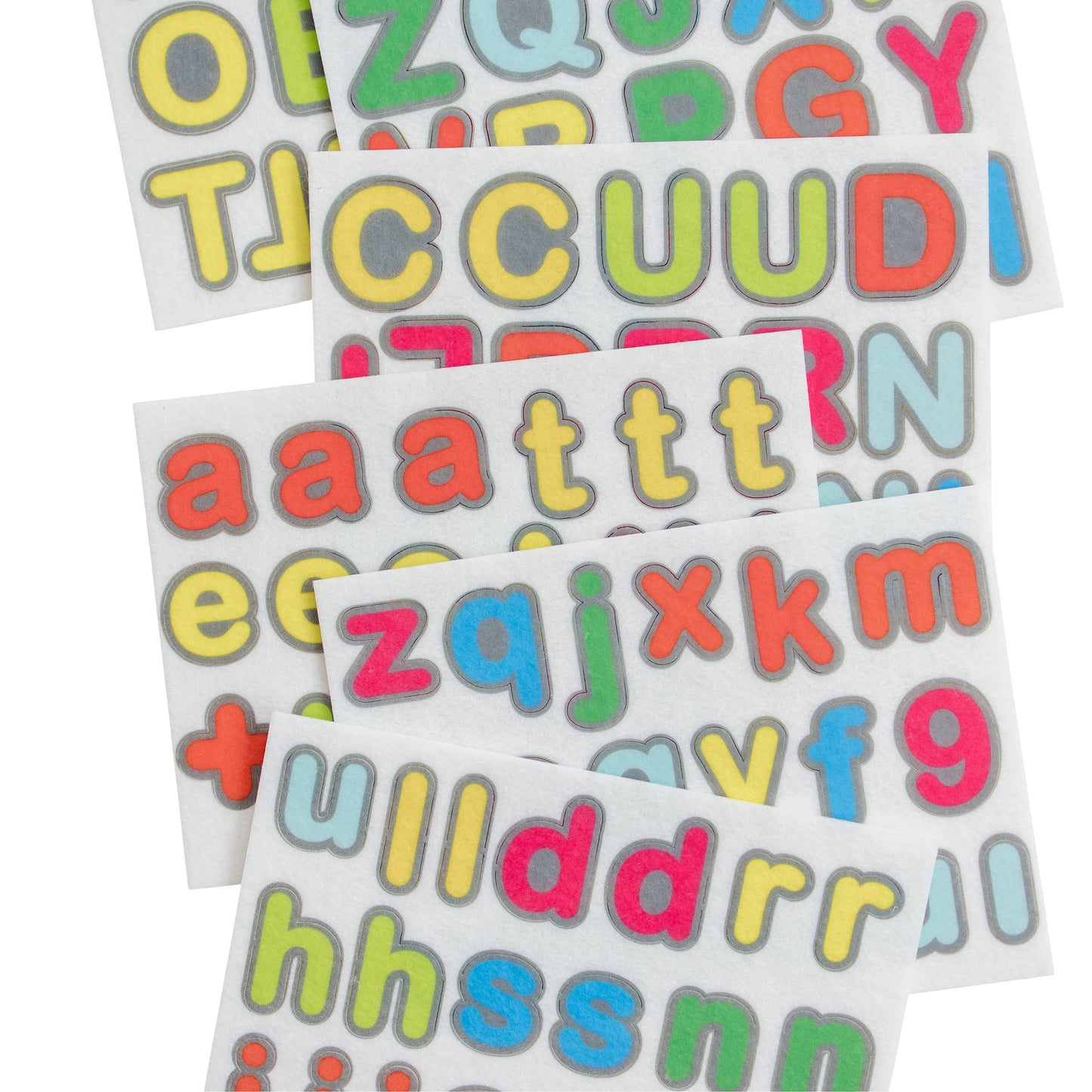 Superspace Letters & Numbers Pack (107 pcs)