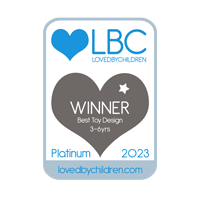 Superspace winner of Best Toy Design by Loved by Children