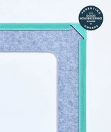 color:Pine | Playdate Bundle in Pine, close-up of the giant magnetic tile corner
