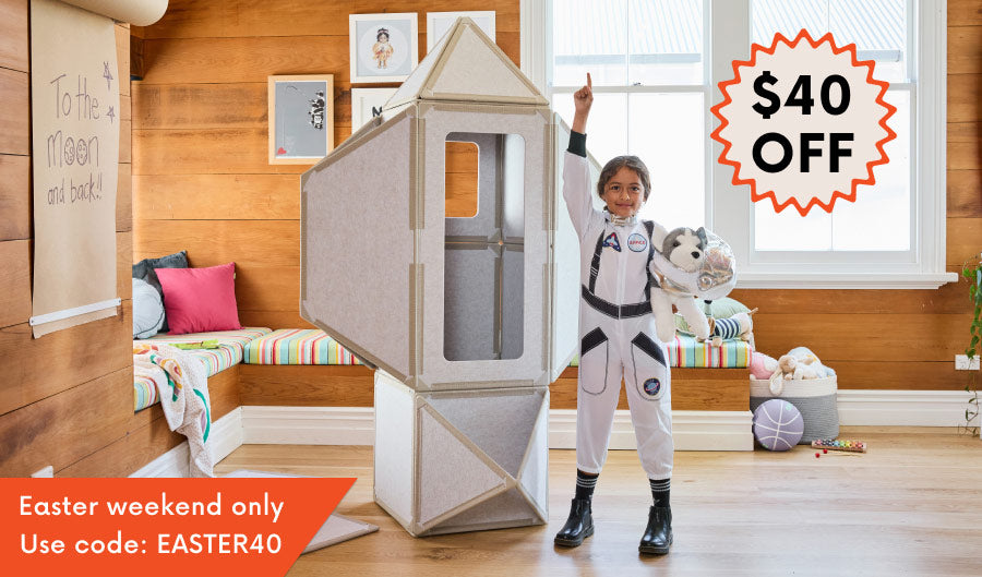 The Big Set (24 Panels) Giant Magnetic Tiles - (New) Sand Dune Color Variant - Easter weekend Sale only $40 off with code EASTER40