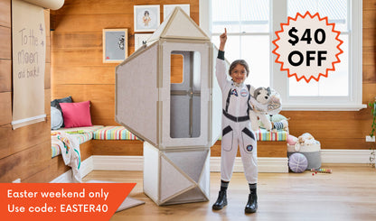 The Big Set (24 Panels) Giant Magnetic Tiles - (New) Sand Dune Color Variant - Easter weekend Sale only $40 off with code EASTER40