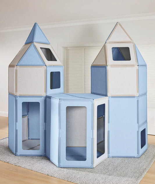 color:shared | Ultimate Gift Bundle — a life-size fort built with giant magnetic tiles